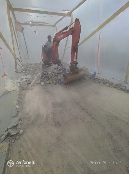 Sol en résine à Nalliers
