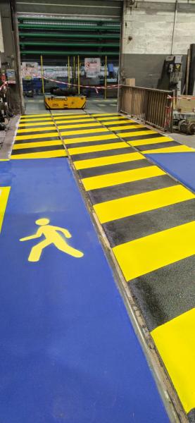 Marquage de sécurité au sol à Nalliers | A.R.2.G (APPLICATION RÉSINE 2 G)